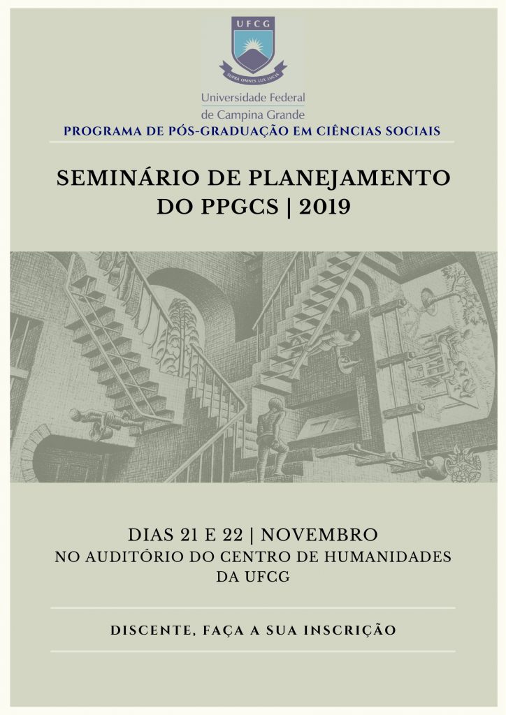 Divulgação Seminário PPGCS PPGCS